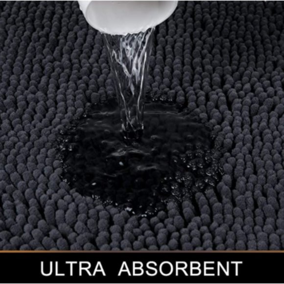 Bath New 2 Piece Chenille Bath Mat Set Poshmark